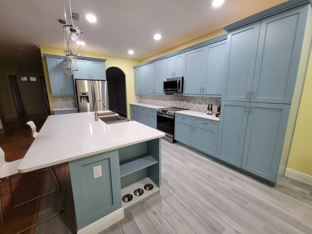 Pre-demolition image of a client kitchen
